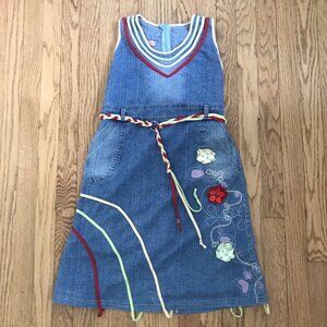 Mimi Kids Funky Denim Dress 34